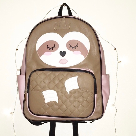 betsey johnson sloth backpack